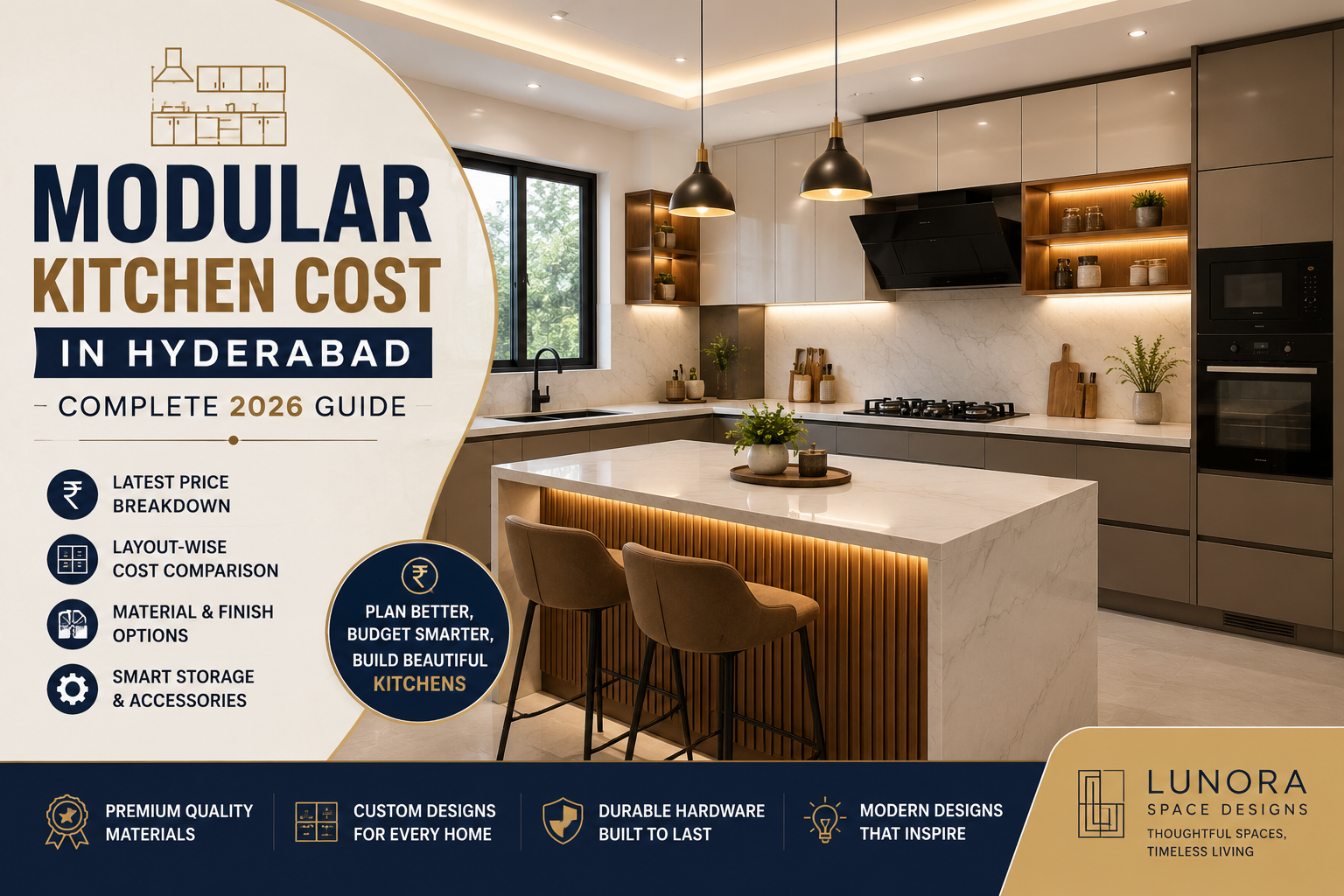Modular Kitchen Cost in Hyderabad: Complete 2026 Guide
