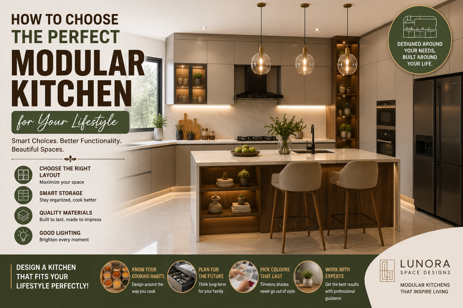How to Choose the Perfect Modular Kitchen for Your Lifestyle