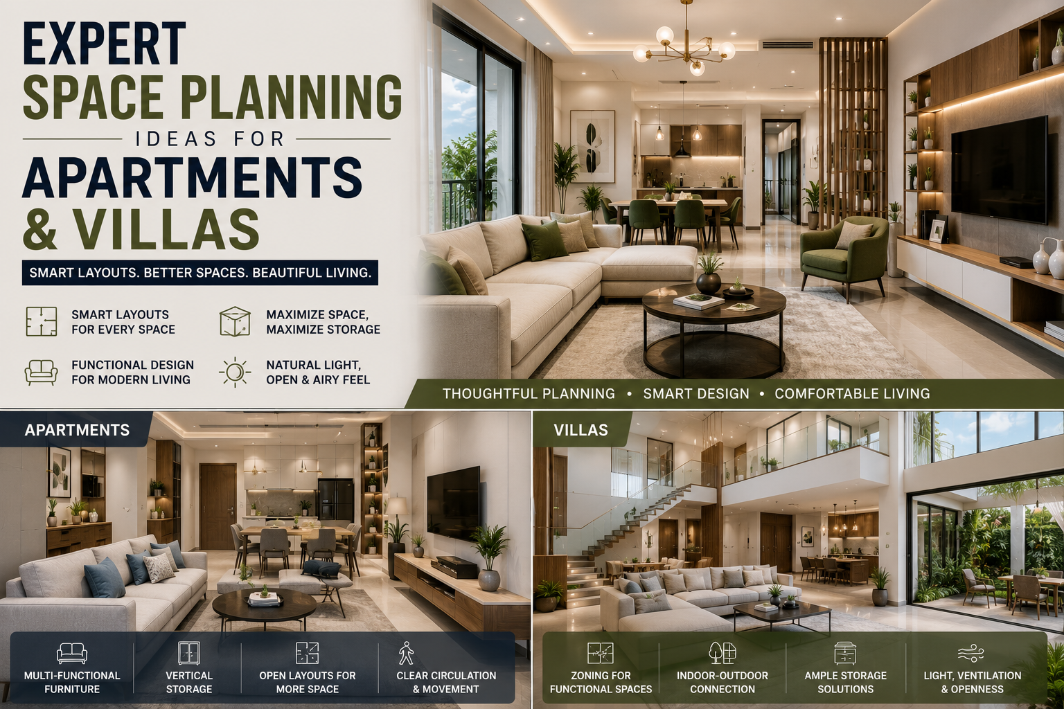 Space Planning for 2BHK Homes: How to Use Every Square Foot Wisely