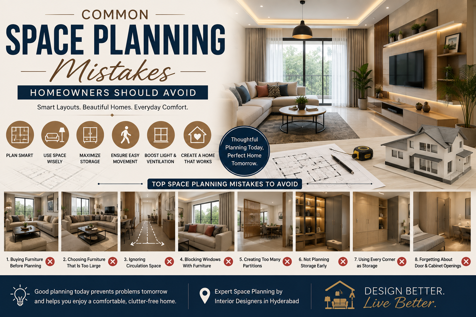 Common Space Planning Mistakes Homeowners Should Avoid