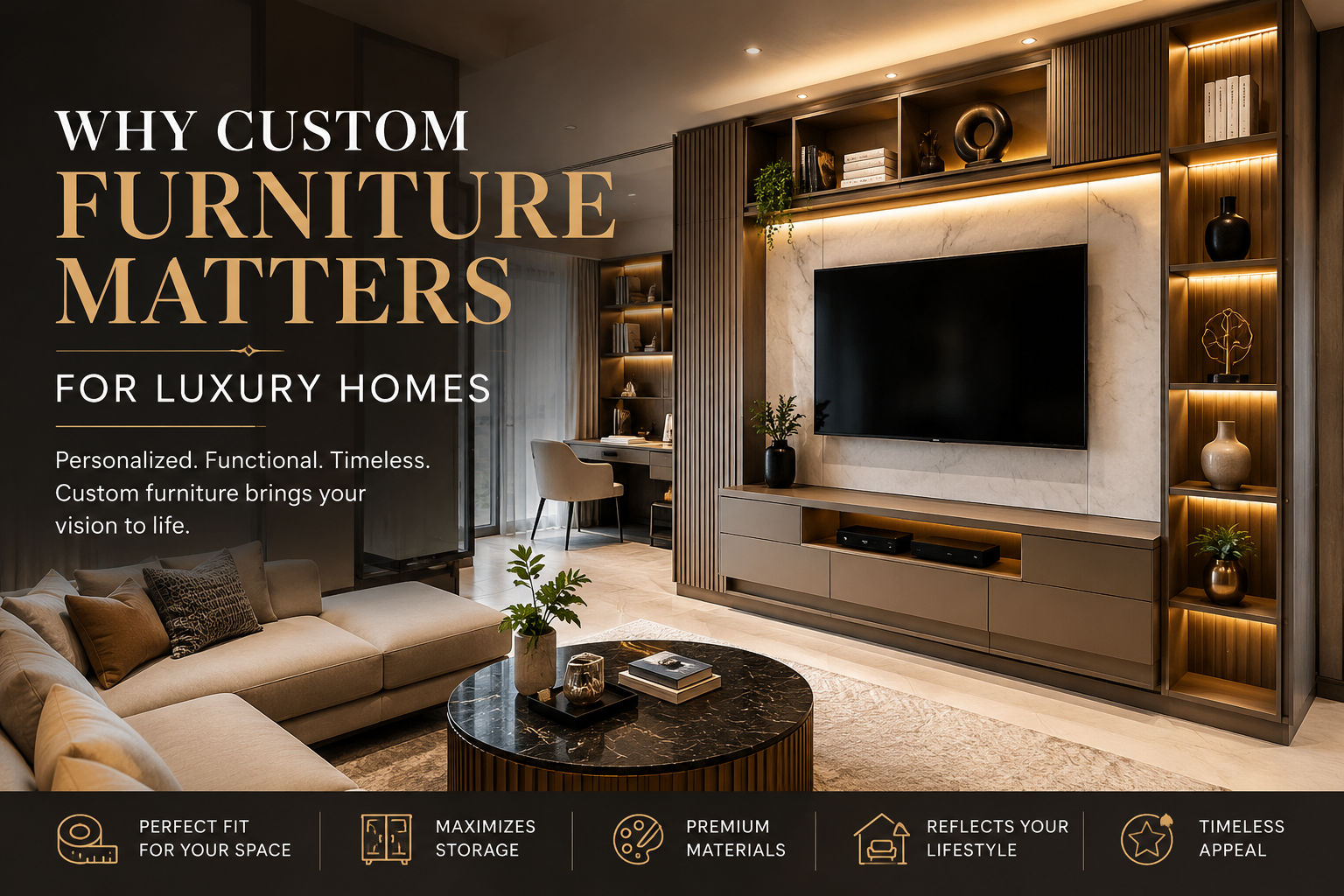 Custom Furniture for Hyderabad Homes: When Is It Worth the Investment?