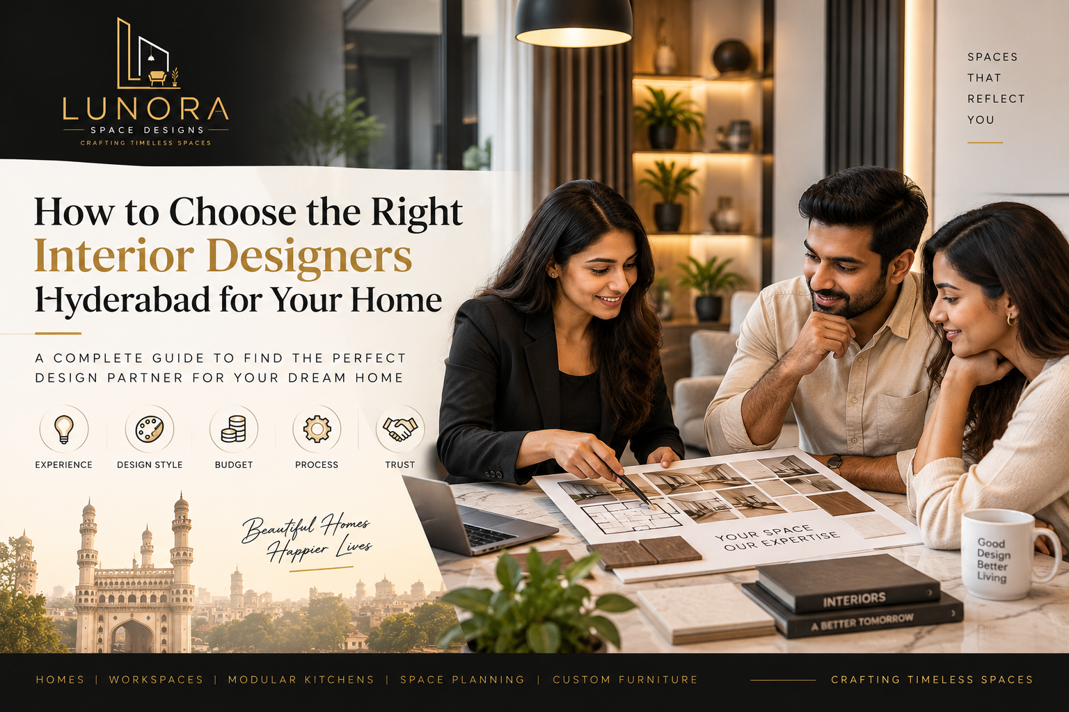 How to Choose the Right Interior Designers in Hyderabad for Your Home