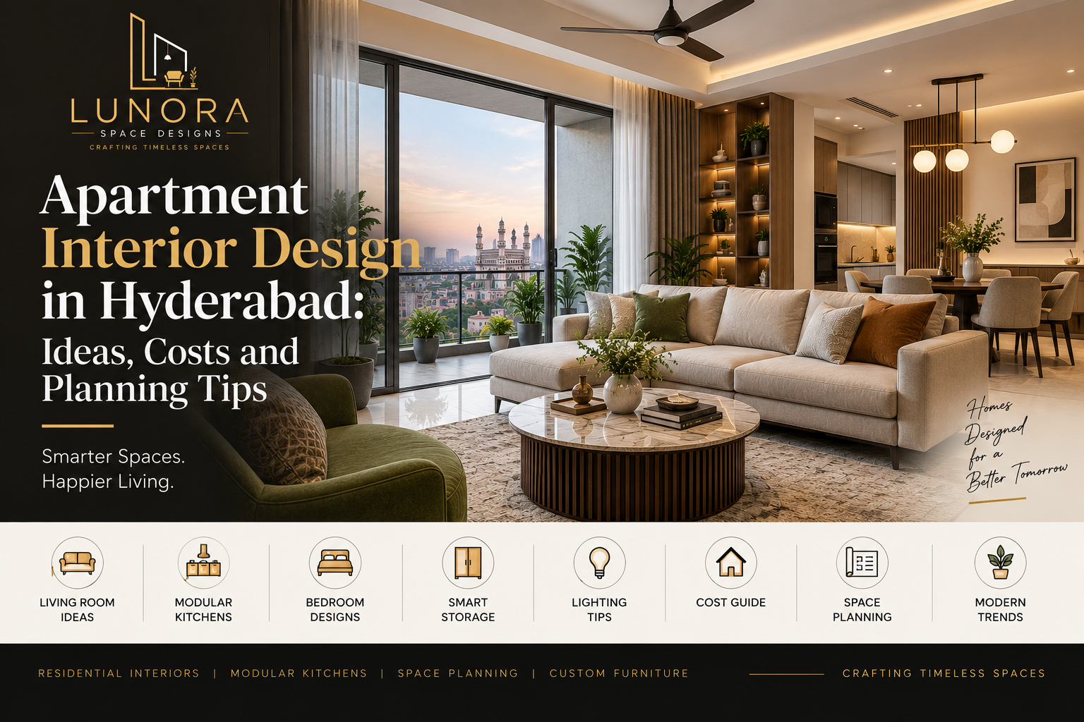 Apartment Interior Design in Hyderabad: Ideas, Costs and Planning Tips