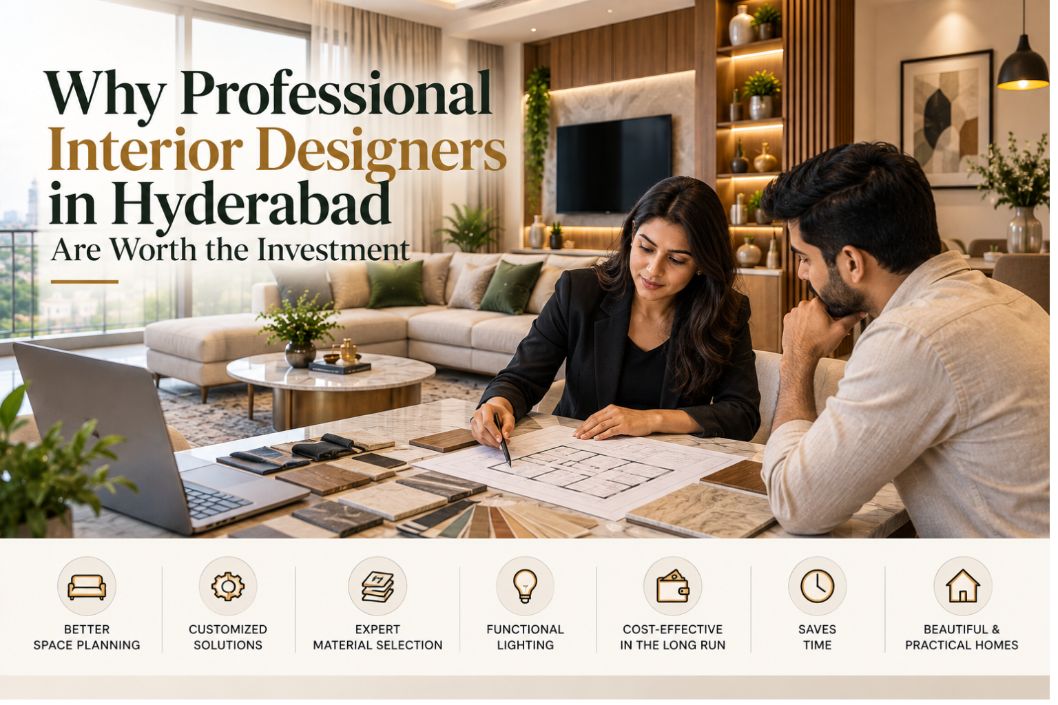 Why Professional Interior Designers in Hyderabad Are Worth the Investment