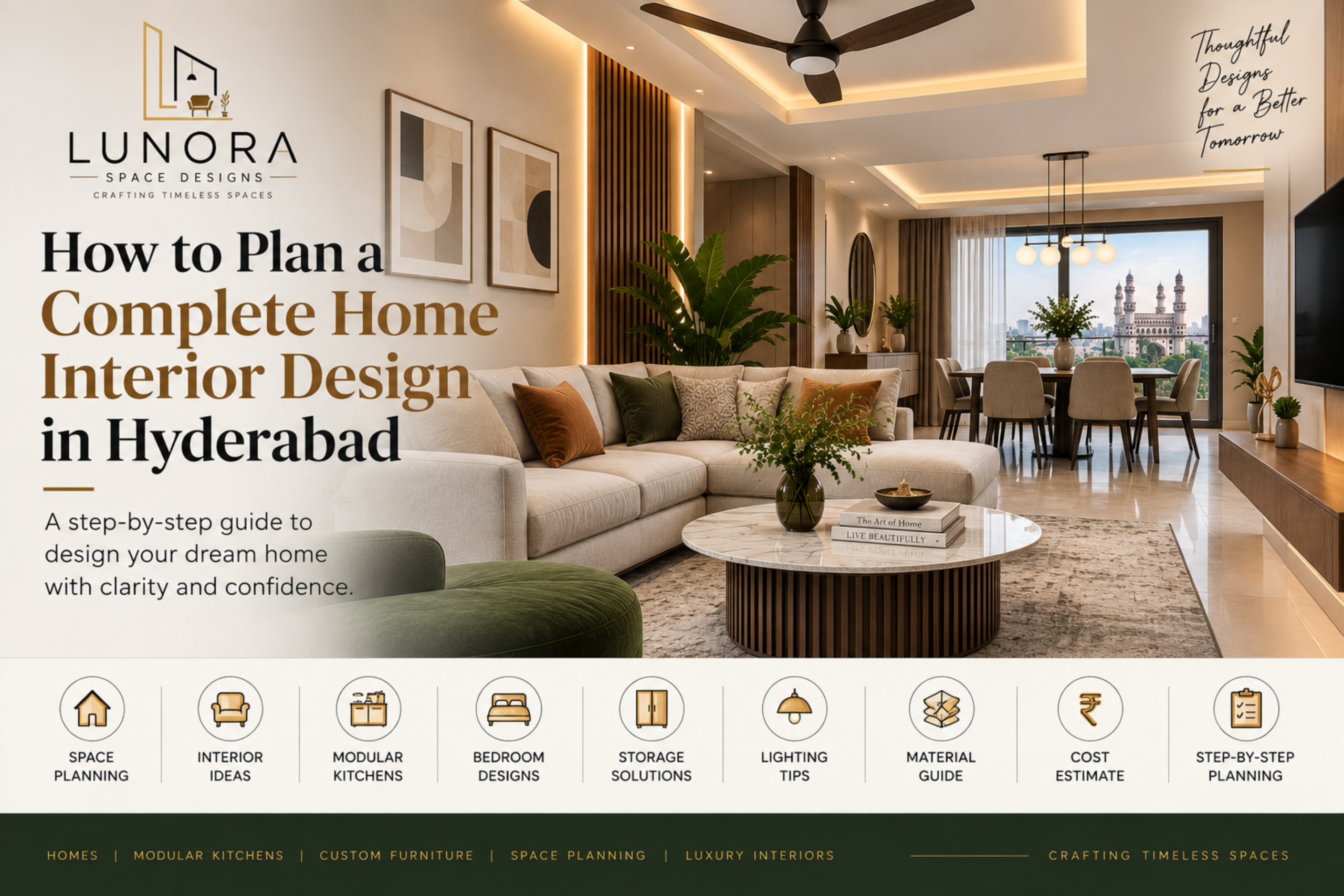 How to Plan a Complete Home Interior Design in Hyderabad
